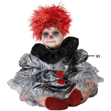 Cargar imagen en el visor de la galería, Disfraz de Payaso para Bebés Unisex en Varias Talla Halloween Carnaval Teatro
