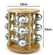 Cargar imagen en el visor de la galería, Especiero Soporte Tarros Hierbas Especias de almacenamiento varios modelos
