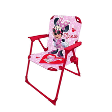 Cargar imagen en el visor de la galería, Silla plegable infantil para niños: Spiderman, Minnie, Mickey, Peppa Pig
