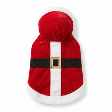 Cargar imagen en el visor de la galería, Disfraz de Papá Noel Santa Claus para Perro Mascota Talla M Poliéster
