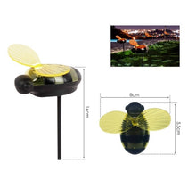 Cargar imagen en el visor de la galería, 5 Luces Solares de Jardín Abeja LED Impermeables – Decoración Exterior para Plantas, Macetas, Césped, Balcón o Terraza
