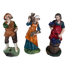 Cargar imagen en el visor de la galería, Gerimport - 6 Figuras Oficios Belén Pastor Pastora 6 Modelos Distintos 15 cm Para Pesebre de Decoracion de Navidad
