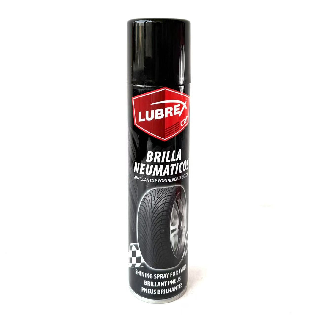 Abrillantador de Neumáticos Abrillanta y Fortalece el Color. En Spray. 400 ml