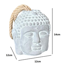 Cargar imagen en el visor de la galería, Tope de Puerta Cabeza de Buda 12x12x14 cm
