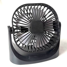 Cargar imagen en el visor de la galería, Mini Ventilador de Mesa 5&quot; con Enchufe de USB  5V 1W. Mini Ventilador de Sobrmesa
