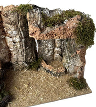 Cargar imagen en el visor de la galería, Cueva de Corcho Navideño Para Decoracion Navidad de Belén Nacemiento
