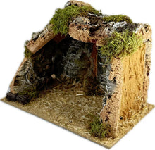 Cargar imagen en el visor de la galería, Cueva de Corcho Navideño Para Decoracion Navidad de Belén Nacemiento
