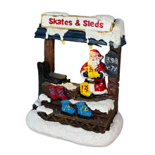 Cargar imagen en el visor de la galería, Escena Tienda Resina Con Luz 2 Led 0.06 W para Decoración de Navidad 9.8x6x11 cm
