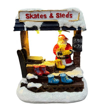 Cargar imagen en el visor de la galería, Escena Tienda Resina Con Luz 2 Led 0.06 W para Decoración de Navidad 9.8x6x11 cm
