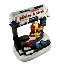 Cargar imagen en el visor de la galería, Escena Tienda Resina Con Luz 2 Led 0.06 W para Decoración de Navidad 9.8x6x11 cm
