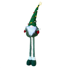 Cargar imagen en el visor de la galería, Muñeco Gnomo Extensible Navideño – Decoración de Navidad 118 cm
