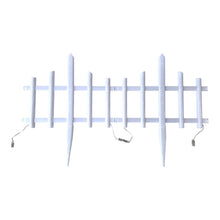 Cargar imagen en el visor de la galería, Pack de 8 Vallas de Luz LED 2 en 1 para Jardín – Decoración Navideña Interior y Exterior
