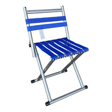 Cargar imagen en el visor de la galería, Silla de Pesca Portátil Plegable de Poliéster y Metal – Taburete Ligero y Resistente hasta 100 kg
