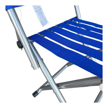 Cargar imagen en el visor de la galería, Silla de Pesca Portátil Plegable de Poliéster y Metal – Taburete Ligero y Resistente hasta 100 kg
