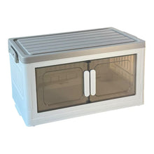 Cargar imagen en el visor de la galería, Organizador Apilable con Ruedas X1 – Caja de Almacenaje con Puertas Frontales 44,5x26x24 cm
