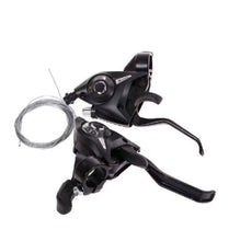Cargar imagen en el visor de la galería, Par de Palancas de Cambio y Freno 3x8 Velocidades para Bicicleta MTB - Combo Dual Control 24V
