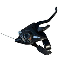 Cargar imagen en el visor de la galería, Par de Palancas de Cambio y Freno 3x8 Velocidades para Bicicleta MTB - Combo Dual Control 24V
