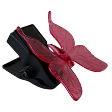 Cargar imagen en el visor de la galería, 3 Mariposas de Luz Solar para Jardín con Pinza, Decoración LED Exterior Impermeable PP, Luces Solares Decorativas para Plantas, Macetas, Balcón o Terraza
