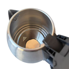 Cargar imagen en el visor de la galería, Hervidor Eléctrico de Acero Inoxidable Novus 1.8L - 1500W con Apagado Automático y Base 360°
