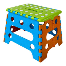 Cargar imagen en el visor de la galería, Taburete Plegable de Plástico Antideslizante | 3 Tamaños (21×16.5×18 cm / 25.5×19.5×27 cm / 28×21×32 cm) | Carga Máxima 100 kg
