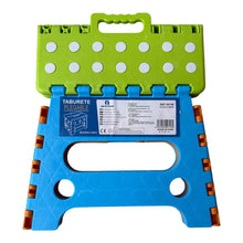 Cargar imagen en el visor de la galería, Taburete Plegable de Plástico Antideslizante | 3 Tamaños (21×16.5×18 cm / 25.5×19.5×27 cm / 28×21×32 cm) | Carga Máxima 100 kg
