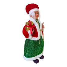 Cargar imagen en el visor de la galería, Figura de Mamá Noel de 47 cm - Adorno Navideño Tradicional con Accesorios surtidos - Gerimport
