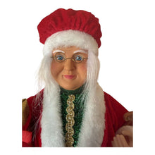 Cargar imagen en el visor de la galería, Figura de Mamá Noel de 47 cm - Adorno Navideño Tradicional con Accesorios surtidos - Gerimport
