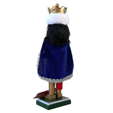 Cargar imagen en el visor de la galería, Conjunto de 3 Figuras de los Reyes Magos Cascanueces de Madera - Adorno Tradicional para Navidad y Día de Reyes
