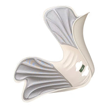 Cargar imagen en el visor de la galería, Cojin Ergonomico Infantil y Juvenil para Silla de Estudio - Corrector de Postura de Espalda y Coxis, Diseño Mariposa Antideslizante, Ideal para Niños y Estudiantes (Gris/Rosa)
