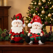 Cargar imagen en el visor de la galería, Santa Claus Navidad, figura navideña, decoración navideña, Papá Noel rojo, adorno de Navidad 2 Modelos Surtidos al Azar, 20 x 14 x 27 cm
