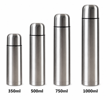 Cargar imagen en el visor de la galería, Termo de Acero Inoxidable Doble Pared para Bebidas Calientes y Frías – Café, Té, Leche – Tapa Hermética
