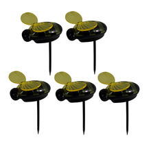 Cargar imagen en el visor de la galería, 5 Luces Solares de Jardín Abeja LED Impermeables – Decoración Exterior para Plantas, Macetas, Césped, Balcón o Terraza
