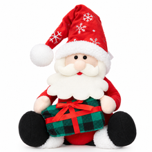 Cargar imagen en el visor de la galería, Santa Claus Navidad, figura navideña, decoración navideña, Papá Noel rojo, adorno de Navidad 2 Modelos Surtidos al Azar, 20 x 14 x 27 cm

