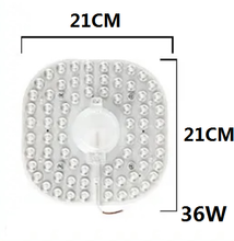 Cargar imagen en el visor de la galería, Módulo de Luz de Techo LED Módulo de Plafón Cuadrado la Base masgnetico con Iman Facil de Instalar
