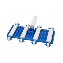 Cargar imagen en el visor de la galería, Cabezal de Vacío para Piscina Estándar con 8 Ruedas, Limpiafondos Manual de Gran Eficiencia, Compatible con Manguera de 2.7cm, Material ABS+PE
