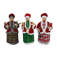 Cargar imagen en el visor de la galería, Figura de Mamá Noel de 47 cm - Adorno Navideño Tradicional con Accesorios surtidos - Gerimport
