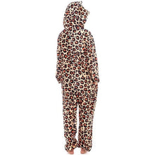 Cargar imagen en el visor de la galería, Disfraz Pijama Mono Leopardo Mujer Adulto Para Carnaval Fiestas
