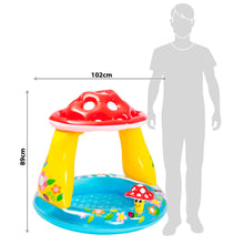 Cargar imagen en el visor de la galería, Piscina Hinchable Bebé Infantil Intex Isla Tropical, Champiñon
