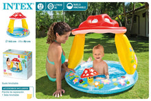 Cargar imagen en el visor de la galería, Piscina Hinchable Bebé Infantil Intex Isla Tropical, Champiñon
