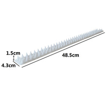 Cargar imagen en el visor de la galería, Pinchos Anti Aves Antipalomas de 6 Unidades de 48.5 x 4.3 x 1.5 cm, Pinchos Anti Gatos Palomas
