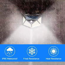 Cargar imagen en el visor de la galería, Lámpara de Solar con Sensor de movimiento resencia 3 Funciones, Luz Foco de Emergencia de Solar  Para Exterior  terrzas, accesos, jardines, balcones
