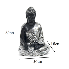 Cargar imagen en el visor de la galería, Figura de Buda Sentado AMRIT 20X16X30CM

