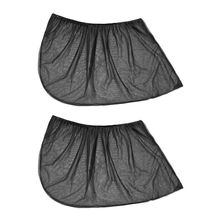 Cargar imagen en el visor de la galería, Set de 2 Mosquiteras para Ventanas Traseras de Coche | Parasol Universal Nylon Negro | 2 Tamaños
