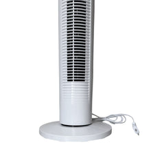Cargar imagen en el visor de la galería, Ventilador de Torre Eléctrico 32&quot; 3 Vlocidades y Temporizador Oscilante Silencioso 45W - Kmt Style
