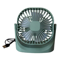 Cargar imagen en el visor de la galería, Mini Ventilador de Mesa 5&quot; con Enchufe de USB  5V 1W. Mini Ventilador de Sobrmesa
