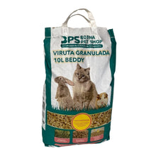 Cargar imagen en el visor de la galería, Viruta Granuada Lecho higiénico ROEDORES 10L Beddy ABSORBE LIQUIDOS OLORES especialmente elavaborado para Conejos, Gatos, Roedores, Hurones y pájaros
