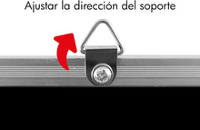 Cargar imagen en el visor de la galería, Pizarra Magnética Doble Cara Blanca y Negra 90x60 cm Marco de Aluminio – Oficina, Casa, Escuela | Planificador, Mensajes y Reuniones | Montaje Horizontal y Vertical
