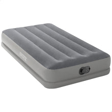 Cargar imagen en el visor de la galería, Colchón hinchable Dura Bream Prestige, Cama de aire Bomba de inflado incorporada, Colchón inflable Fiber-Tech, Gris Intex

