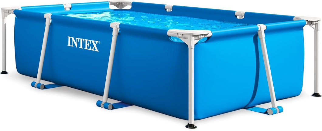 Intex 28270NP Small Frame - Piscina Desmontable, 220 x 150 x 60 cm, 1.662 litros, Color Azul
