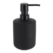 Cargar imagen en el visor de la galería, Set de Accesorios de Baño de Cerámica con Acabado Rubber Soft Touch – Diseño Moderno Mate – Disponible en Set Completo de 4 Piezas o Individual (Negro / Beige)
